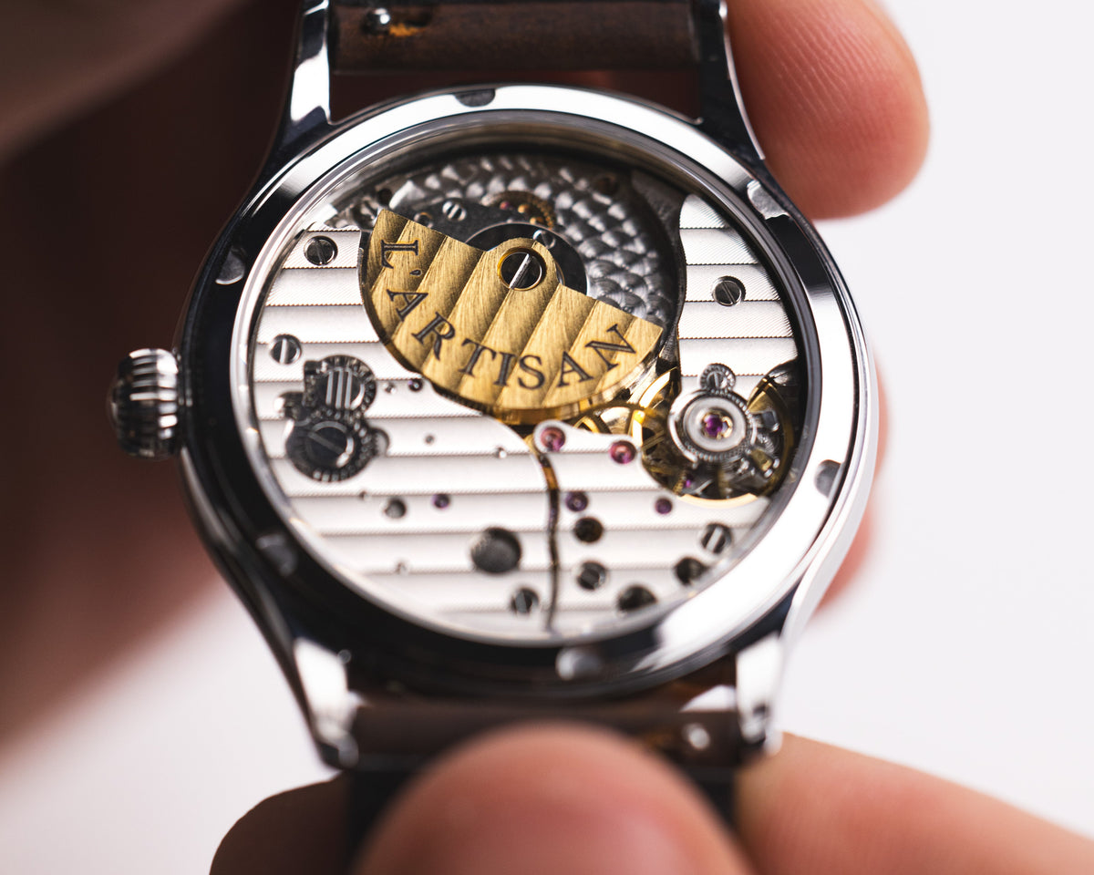 Another view of the L’Artisan Jurassic watch