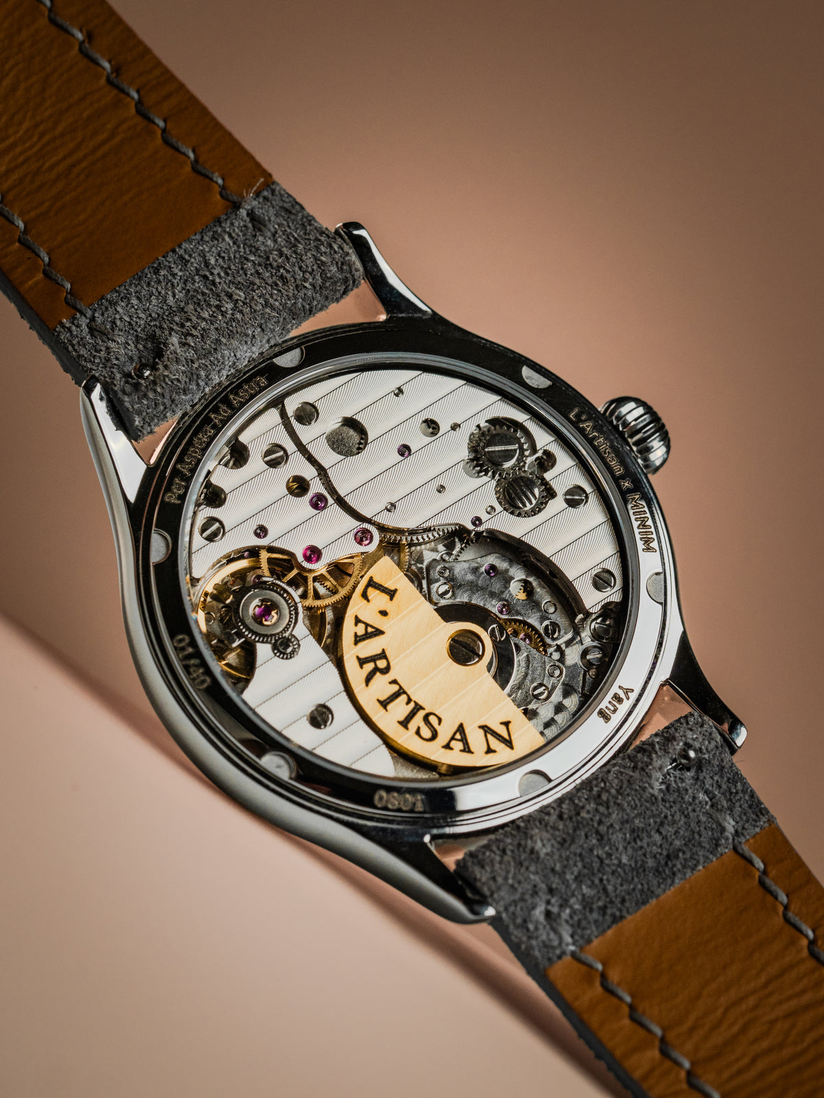 L’Artisan × MINIM Yang dial detail